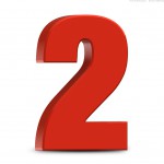 red-number-2
